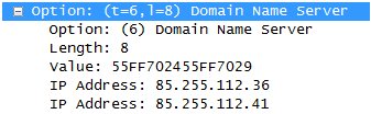 Malicious DNS servers