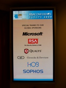 RSA Conference Europe 2009