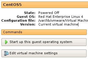 Stopped VM Guest