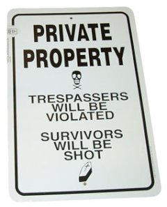 Private Property