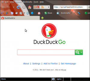 Duckduckgo onion site