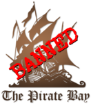 Banned Pirate Bay