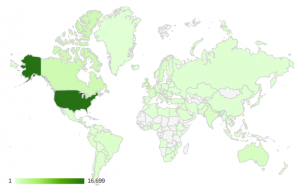 Visitors Locations