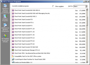 Console Tools Size