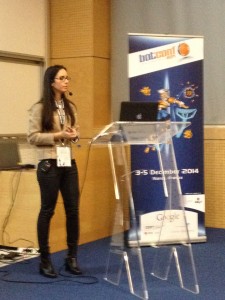 Karine on stage