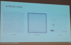 Automated click patterns