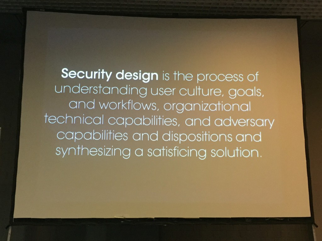 Definition of Security Design