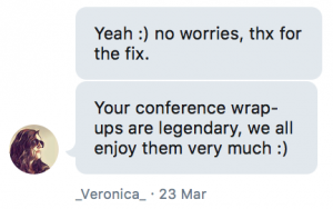 Wrap-Up Feedback